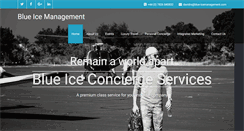 Desktop Screenshot of blue-icemanagement.com